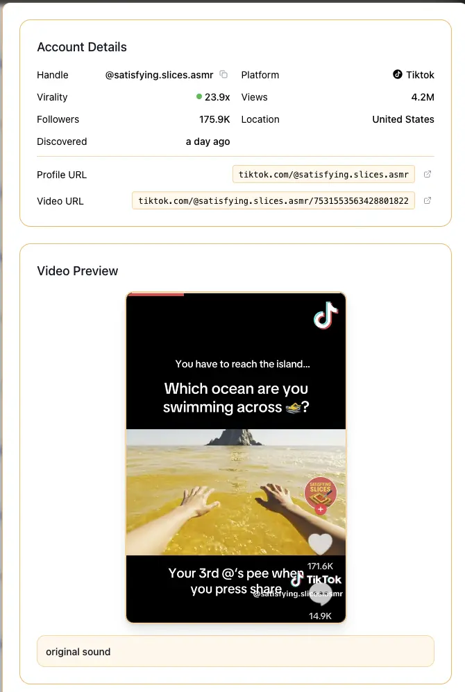 Viral Database Preview
